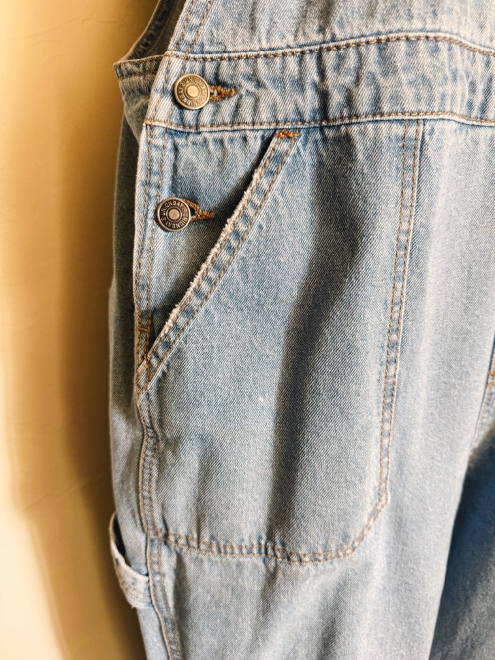 Light Wash Denim Overalls - Union Bay Women Jeans - Picture 5 of 15